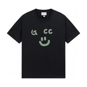 ファッションブランド夏の新しいTシャツスプラッシュインクプリントレタードロードゥルーグラフィティグラフィックTシャツメンズ女性デザイナーTシャツ半袖スウェットシャツ5342