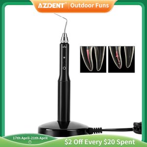Other Oral Hygiene AZDENT Dental Cordless Gutta Percha Obturation System Endo Heated Pen 2 Tips Lab 3 Seconds Rapid Heating Endodontic Root Tools 230417