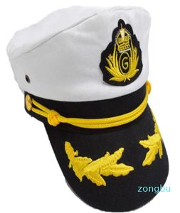 Casual Cotton Naval Cap for Men Women Fashion Captain039s Cap Mundur Caps Hats Sailor