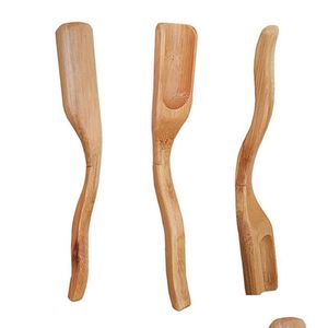 Strumenti per tè e caffè Cucchiaio per tè in legno Mini cucchiai per sale da bagno Connt Paletta per latte in polvere Paletta per zucchero Set per la casa portatile Accessori Dhgarden Dhzdn