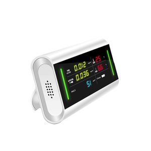 PM2.5 TVOC HCHO Formaldehyd Temperaturfuktighet Testermätare inomhus Air Quality Monitor Analysator Gasdetektor PM 2.5 Sensor