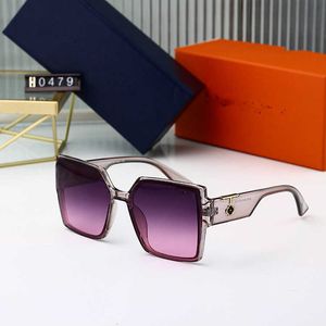 Fashion designer LOU VUT luxury Cool sunglasses 2023 New Box Sunglasses Square Women Style Men