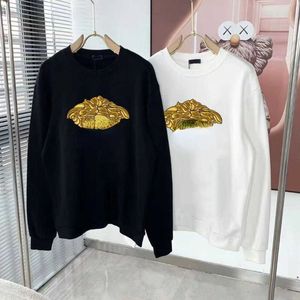 Artı 5xl moda sweatshirt erkek kadın kadın kazaklar tasarımcı kazak erkek uzun kollu tişört Medus yuvarlak boyun kapşon kazak gömlek 3xl 4xl