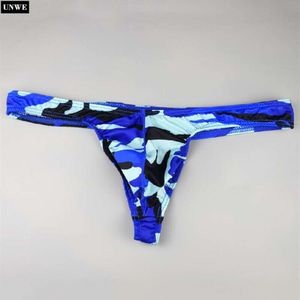 Gay masculino tanga sexy biquíni camuflagem roupa interior bulge bolsa g string jockstrap hombre briefs lingerie