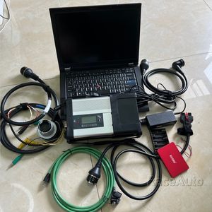 MB Star C5 SD Connect C5 diagnosis tool with 480gb ssd Diagnostic& Programming car truck scanner T410 Laptop i5 4g ready to use