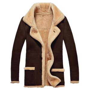 Herrarna ner parkas mens höst vinter faux päls termisk varm fleece fodrad jacka y kappa parka överrock outwear casual män 231117