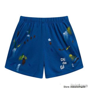 Mens Womens Gallerys Unisex Shorts одежда одежда одежда хлопковые спортивные виды модные спектакли короткие дизайнерские пять частей уличного стиля