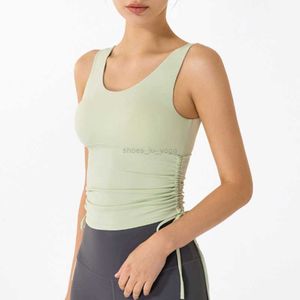 lu yoga Align LU-07 Damen Yoga Wear Sport Abnehmen BH High Impact Sport Fitness Seamless Top Tank