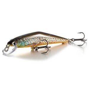 Heißer japanischer Qualitäts-Pesca-Stream-Angelköder, D-Kontakt, 63 mm, 7 g, sinkender Minnow-künstlicher harter Köder für Forellenbarsch, Hecht, Lachsangeln. Angelköder, Hechtangeln