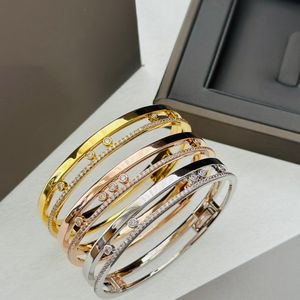 Designer pulseira bangle ouro para mulheres namorada 18k banhado conjunto de luxo jóias de alta qualidade colar unisex moda festa presentes de casamento aniversário natal tuxj