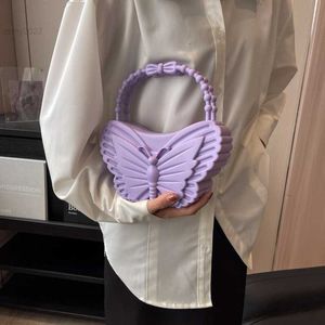 Akşam çantaları moda tasarımcı kelebek tote debriyaj çantaları kadın çanta ve cüzdanlar 2023 yeni bayanlar akşam çantaları yüksek kalite