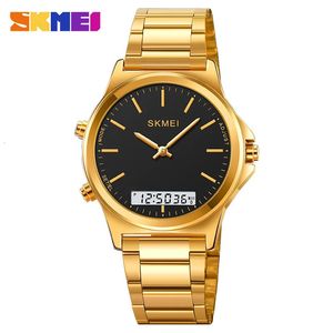 Armbandsur skmei sport klockor mens vattentäta larm armbandsur klocka reloj hombre 3 tid tillbaka ljusdisplay digital krono klocka 2120 231118