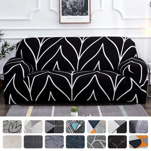 Stol täcker elastisk soffa slipcovers modern soffa täckning för vardagsrumssektion hörn l-formstolskydd skydd soff täckning 1/2/3/4 sits 231117
