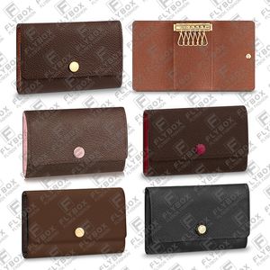 M60701 M62630 M64421 6 porta-chaves porta-moedas carteira porta-chaves unissex moda designer de luxo porta-cartão de crédito negócios qualidade superior entrega rápida M82603 N62662