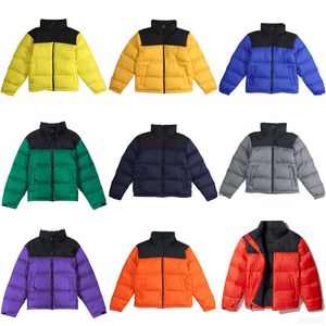 Mens Designer Down Jackets North Winter Parka Puffer Jackets Kvinnor Vintermodtryckrockar ansikte Par Tjockface varm jacka Varma tjocka rockar xxs-5xl