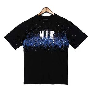 Europäische Größe S-XL Designer-T-Shirts Lässige MMS-T-Shirts mit aufgedruckten Monogrammen, kurzärmlige Oberteile, die luxuriöse Herren-T-Shirts, Hip-Hop-Kleidung #008 verkaufen