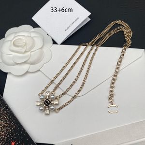 Pendant Necklaces Never Fade Stamp Designer Pendant Necklaces 12 Style Designers Copper Gold Plated Letter for Women Wedding Jewelry