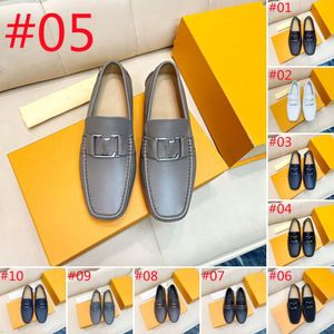 27Model loafer bröllopsklänning män skor modedesigner lyx handgjorda sko bästa original stil äkta läder man skor