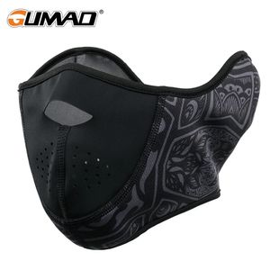 Masowe maski na twarz szyi gaiter zimowy polar cieplejszy szalik maska ​​ucha okładka na zewnątrz snowboard snowboard wiatroodporna bandana rowerowa rower