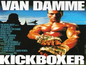 6Style Välj Sell Kickboxer Japanese Movie Paintings Art Film Print Silk Poster Hemväggdekor 60x90cm7779399