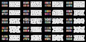 Adesivi Decalcomanie Uno stencil riutilizzabile per nail art con aerografo 300 DISEGNI - Set di 20 fogli modello 9 231117