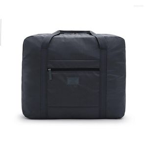 Borse da viaggio Borsa da viaggio in nylon impermeabile da donna Valigia pieghevole da viaggio di grande capacità Borse da viaggio per il fine settimana Organizzatore Cubi di imballaggio Unisex T700