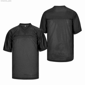 Sammlerstück BG American-Football-Trikot Schwarze leere Trikots Stickerei Nähen Outdoor-Sportbekleidung Hip Hop lose 2022 Neu Akzeptieren Sie benutzerdefinierte Q231118