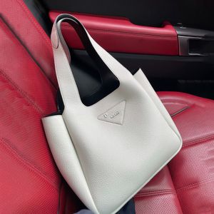 Pra Bag Fashion Cowide Leder Handtasche Tasche für Frauen hochwertige Frauen Herren 7A Designer Korb Crossbod
