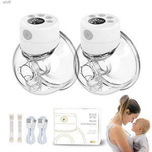 Breastpumps Hands Free Electric Breast Pumps Mother Milk Extractor Portable Breast Air Pump Wearable Wireless Breast pump UV disinfectableL231118