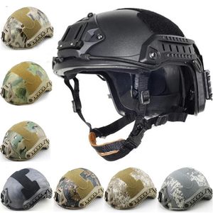Skidhjälmar Fast Helm Airsoft MH Camouflage Tactical ABS Sport Outdoor 231117
