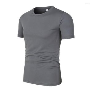 Camisetas masculinas 2023 Trendência de verão Os esportes de fitness masculinos e femininos usam alta qualidade de venda de jogging respirável confortável