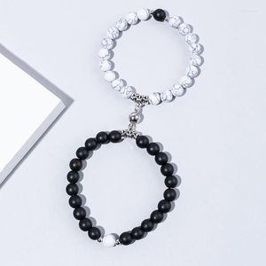 Strand 2 PCs Casal Bracelets magnéticos para homens Mulheres Minchas Correntes 2023 Jóias de moda Acessórios Y2K grátis