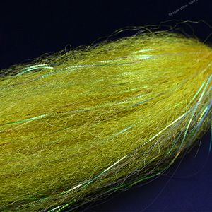 8colors Flash N Slinky fiber long shimmer synthetic hair fuzzy fiber saltwater streamer baitfish fly tying materials FishingFishing Lures