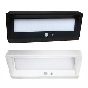 Applique da parete di sicurezza solare Sensore di movimento PIR 48 LED 900lm Luce da giardino per esterni 4 Modalità di illuminazione Impermeabile IP65