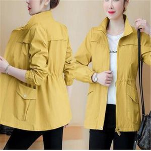 Jackets femininos 2023 Primavera Autumn Women Trench Coat Korean Short Ladies Lining Liner Windbreaker Feminino Basic Outwear Gabardina Mujer 230418