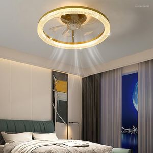 Deckenleuchten JJC Multifunktions-Lüfterlampe Haushalt Stumm LED Geeignet für Wohnzimmer Schlafzimmer Arbeitszimmer