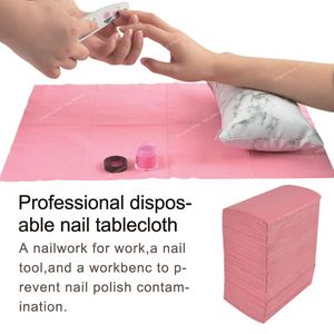 5/20Pcs Disposable Clean Pad Transfer Paper Nail Art Table Mat Tattoo Dental Universal Pad Make Up Accessories Waterproof Nail Art ToolsNail Polish Remover Beauty
