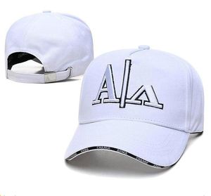 AX Casquette Baseball Cap Marka Caps Caps Luksusowy kapelusz Unisex Summer Casual Berretto Da Baseball Regulowany kapelusz solidny liter