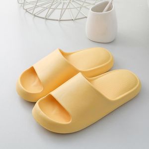 Slippers Men's Home Bath Non-slip Air Cushion Women Personalized Deodorization Men Shoes Lightweight
