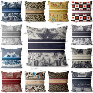 Designer Pillow Case Home Decor Pudowcase Couch Stol Soffa Tjock kudde Multisize Men Kvinnor Casual Designer Kuddar