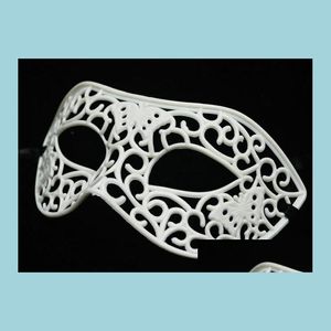 Máscaras de festa máscara homens homens crianças ocaso eyemask halloween carnaval veneza dançando natal events festive suprimentos brancos grop dh1tn