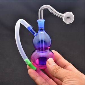 2 Stück kleine Wasserpfeife, Bong, Ölbrenner, Shisha-Bubbler mit Vogelkäfig-Matrix, Perc, 10 mm weiblicher Aschefänger mit männlichem Ölbrennerrohr, bestes Geschenk für Raucher-Werkzeuge