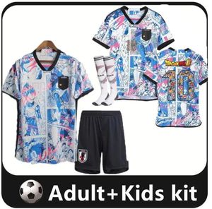 2023 2024 Japan Special Fan Player Soccer Jerseys 23 24 Cartoon ISAGI ATOM TSUBASA MINAMINO ASANO DOAN KUBO ITO adult men KIDS KIT set Japanese Football Shirt uniform