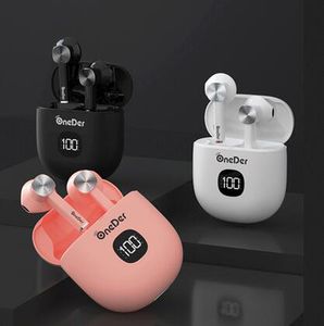 Oneder W16 TWS Bluetooth 5.0イヤホンワイヤレスミニイヤフォンタッチコントロールスポーツAndroid iOS携帯電話マックスSumsang Xiaomi Pro 2 3の耳のコードレスヘッドセット