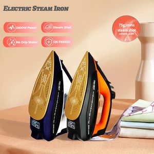 Garment Steamers 2400W Electric Iron For Clothes Home Appliance Professional steamer Clothing irons ceramic plate vertical steam iron 231118