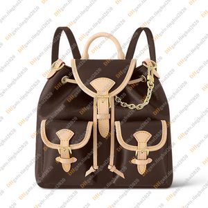 Senhoras moda casual designe excursão de luxo pm saco mochila mochila livro mochilas packsacks qualidade espelho superior m46932 bolsa bolsa