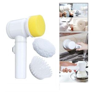 Cleaning Brushes Mtifunctional Handheld Cordless Electric Brush Household Kitchen Dishwashing Drop Delivery Home Garden Housekee Org Dhbzm