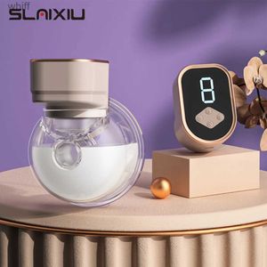 Breastpumps Portable Electric Breast Pump Silent Wearable Automatic milk pump LED Display USB Rechargable Hands-Free Portable Milker NO BPAL231118