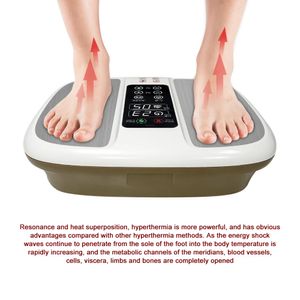 Cuidados com os pés Suyzeko Tera Terapia Onda Dispositivos Terahertz Energia Celular PEMF Dispositivo Pon Aquecimento Massageador Saúde 2024 231117