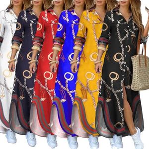 Casual Dresses Shirt Dress for Women Lapel Single Breasted Short Sleeve Loose Elegant Simple Office Lady Spring Summer Fashion